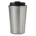 Vakuově izolovaný cestovní termohrnek 350 ml, stříbrná