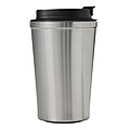 Vakuově izolovaný cestovní termohrnek 350 ml, stříbrná