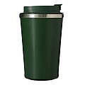 Vakuově izolovaný cestovní termohrnek 350 ml, vojenská zelená