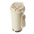 Vakuově izolovaný cestovní termohrnek 500 ml, béžová