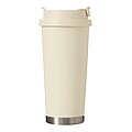 Vakuově izolovaný cestovní termohrnek 500 ml, béžová