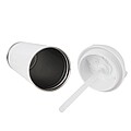 Vakuově izolovaný cestovní termohrnek 500 ml, bílá