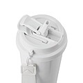 Vakuově izolovaný cestovní termohrnek 500 ml, bílá