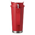 Vakuově izolovaný cestovní termohrnek 500 ml, červená