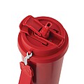 Vakuově izolovaný cestovní termohrnek 500 ml, červená