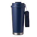 Vakuově izolovaný cestovní termohrnek 500 ml, námořní modrá