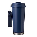 Vakuově izolovaný cestovní termohrnek 500 ml, námořní modrá