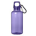 VASEALA Láhev z RPET s karabinou, 400 ml, tmavě fialová