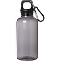 VASEALA Láhev z RPET s karabinou, 400ml, černá