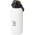Velká láhev na pití, 1,6 l, z recyklované nerezové oceli, bílá