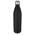 Velká nerezová termo láhev, 1l, černá