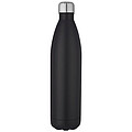 Velká nerezová termo láhev, 1l, černá