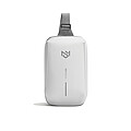 Voděodolná crossbody taška, přírodní bílá