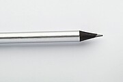 WERISA Dřevěná tužka v metalickém provedení, stříbrná
