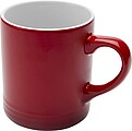 YELDAN Keramický hrnek o objemu 330 ml, červená