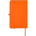Zápisník formátu A6 s pevnou obálkou, oranžová