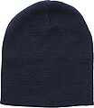 Zimní čepice, RPET polyester, modrá