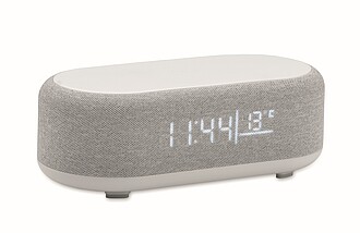 15W reproduktor s bezdrátovým nabíjením, bílá
