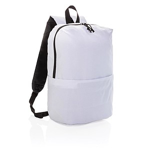 ALONISOS Jednoduchý klasický batoh PVC free, bílá - reklamní předměty