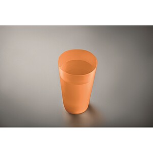 AMONDE Plastový kelímek, 500 ml, oranžová