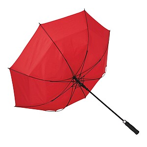 Automatický golfový deštník, červená