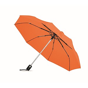 Automatický skládací deštník, oranžová