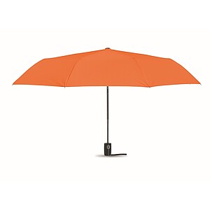 Automatický skládací deštník, oranžová
