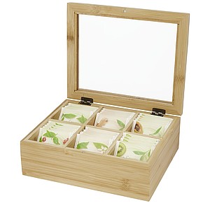 Bambusová krabice na čaj