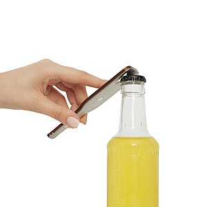 Bambusový otvírák na lahve, hnědá