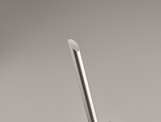 Bezinkoustové pero z hliníku, stříbrná