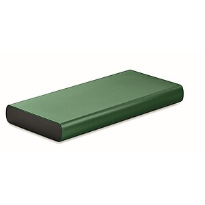 BRAHMA Hliníková powerbanka s kapacitou 10 000 mAh, tmavě zelená