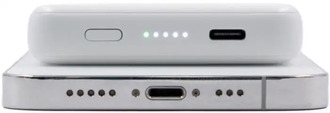 BrandCharger ultratenká magnetická powerbanka, černá