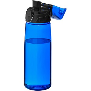 CAPRIA Sportovní tritanová láhev s odklápěcím víčkem, 700 ml, modrá