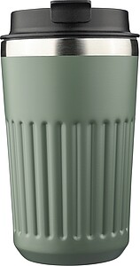 Cestovní hrnek z recyklované nerezové oceli, 400 ml, zelená