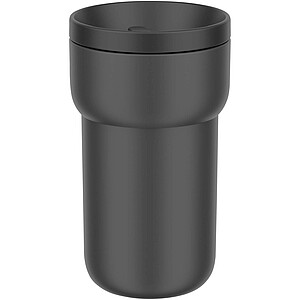 Cestovní termohrnek 275 ml, černá - termohrnek s vlastním potiskem