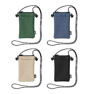 Crossbody taška na telefon, černá