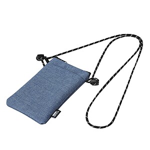 Crossbody taška na telefon, modrá