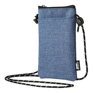 Crossbody taška na telefon, modrá