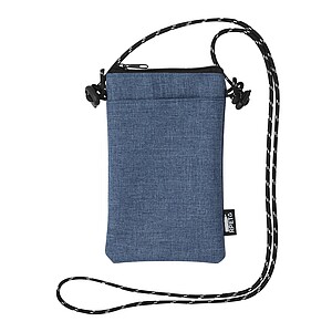 Crossbody taška na telefon, modrá