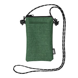 Crossbody taška na telefon, zelená