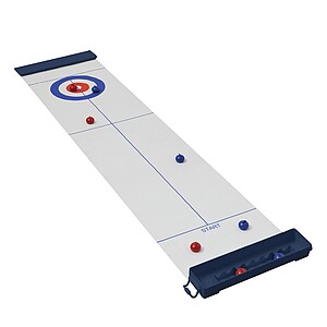 CURLING Stolní hra curling, vícebarevná - klíčenky s potiskem