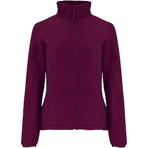 Dámská fleecová celorozepínací bunda, ROLY ARTIC, vínová, 2XL