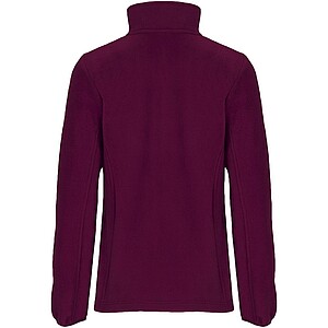 Dámská fleecová celorozepínací bunda, ROLY ARTIC, vínová, 2XL