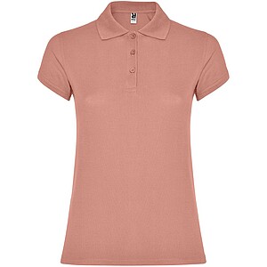 Dámská polokošile s krátkým rukávem, ROLY STAR, pastelová oranžová, 3XL