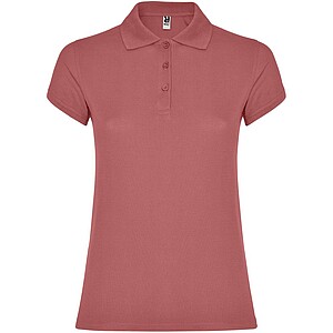 Dámská polokošile s krátkým rukávem, ROLY STAR, pastelově červená, 2XL