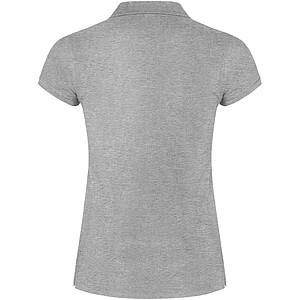 Dámská polokošile s krátkým rukávem, ROLY STAR, světle šedý melír, vel. 3XL