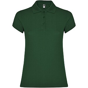 Dámská polokošile s krátkým rukávem, ROLY STAR, tmavě zelená, vel. 3XL