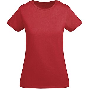 Dámské tričko s krátkým rukávem, ROLY BREDA, červená, vel. 3XL
