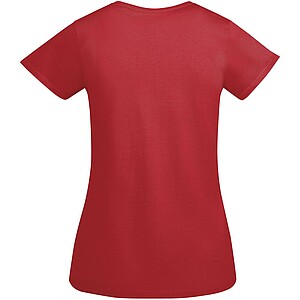 Dámské tričko s krátkým rukávem, ROLY BREDA, červená, vel. 3XL