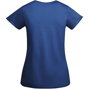 Dámské tričko s krátkým rukávem, ROLY BREDA, královská modrá, vel. 2XL